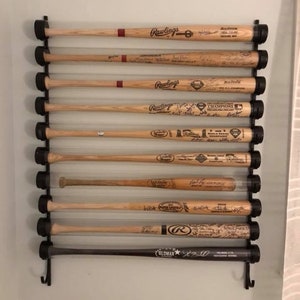 11bat Metal - Baseball Bat Display Rack - Etsy