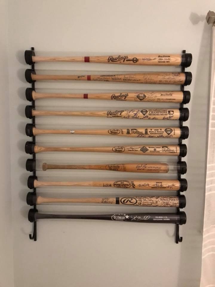 11bat Metal Baseball Bat Display Rack - Etsy