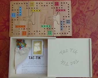 Jeux en bois - Jeu TAC TIK - Extension pour 8 joueurs sur laboitemo