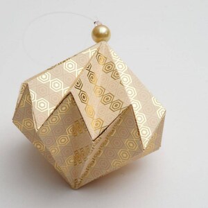 Origami Paper Diamond Scandinavian Style PERSONALISATION IN THE DEMANDE image 3