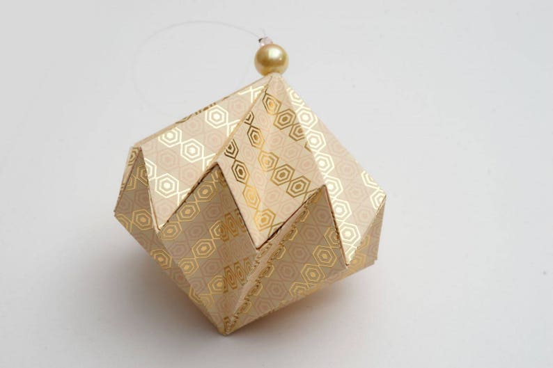 Origami Paper Diamond Scandinavian Style PERSONALISATION IN THE DEMANDE image 3