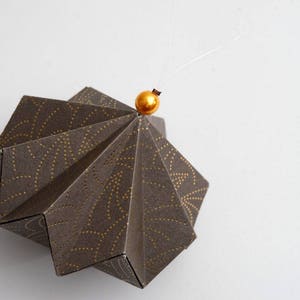 Origami Paper Diamond Scandinavian Style PERSONALISATION IN THE DEMANDE image 4