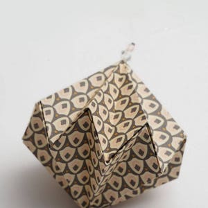 Origami Paper Diamond Scandinavian Style PERSONALISATION IN THE DEMANDE image 2