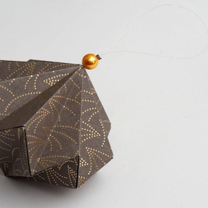 Origami Paper Diamond Scandinavian Style PERSONALISATION IN THE DEMANDE image 5