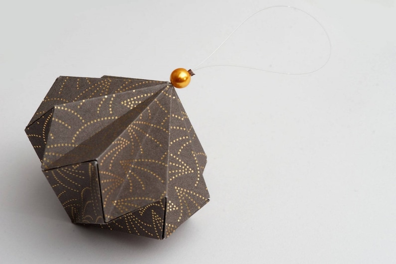 Origami Paper Diamond Scandinavian Style PERSONALISATION IN THE DEMANDE image 5