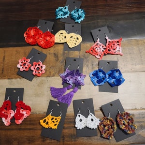Handmade Crochet Earrings