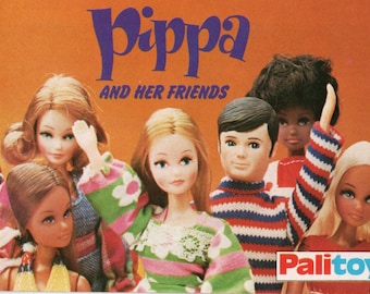 Pippa Dawn Doll Clothes Rare Original 1970s Colour Catalogue Instant Download