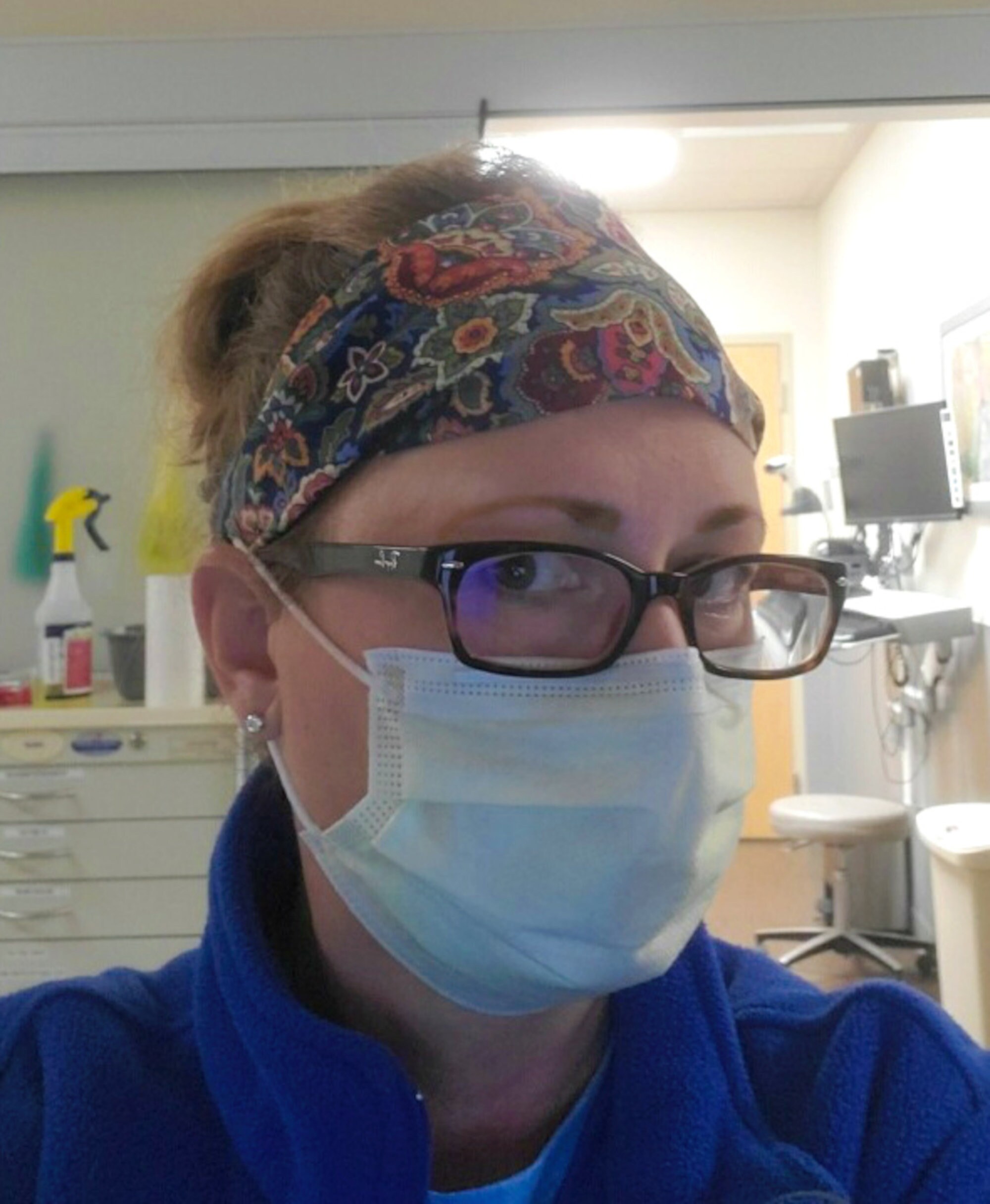 Headband, Buttons, Nurse, Pattern, Different, Mask Friendly, PDF ...