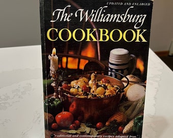 Vintage Williamsburg Cookbook, 1981 4th Edition, Softcover