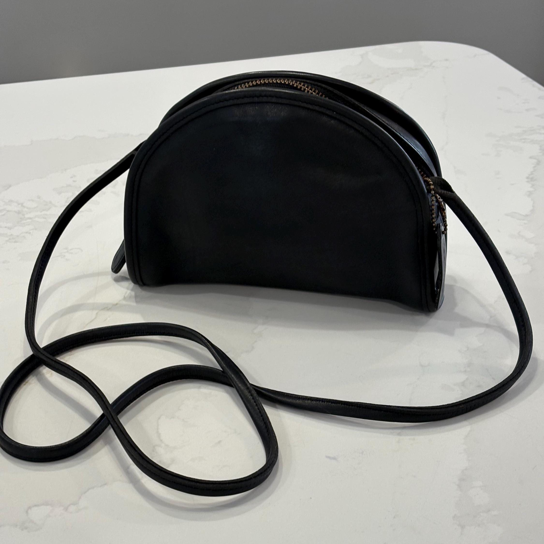 極美品 vintage coach old archive half moon Coach vintage half moon - Gem
