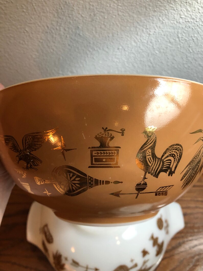 1960s Pyrex Bowl Set Pyrex Americana Cinderella Bowl Set