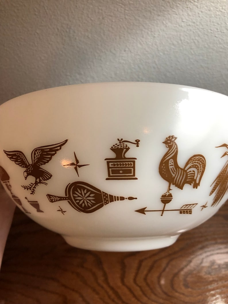 1960s Pyrex Bowl Set Pyrex Americana Cinderella Bowl Set