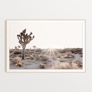 Joshua Tree Print, California Desert Photography, DIGITAL DOWNLOAD, Bohemian Wall Art, Desert Landscape, Digital Printable Wall Art