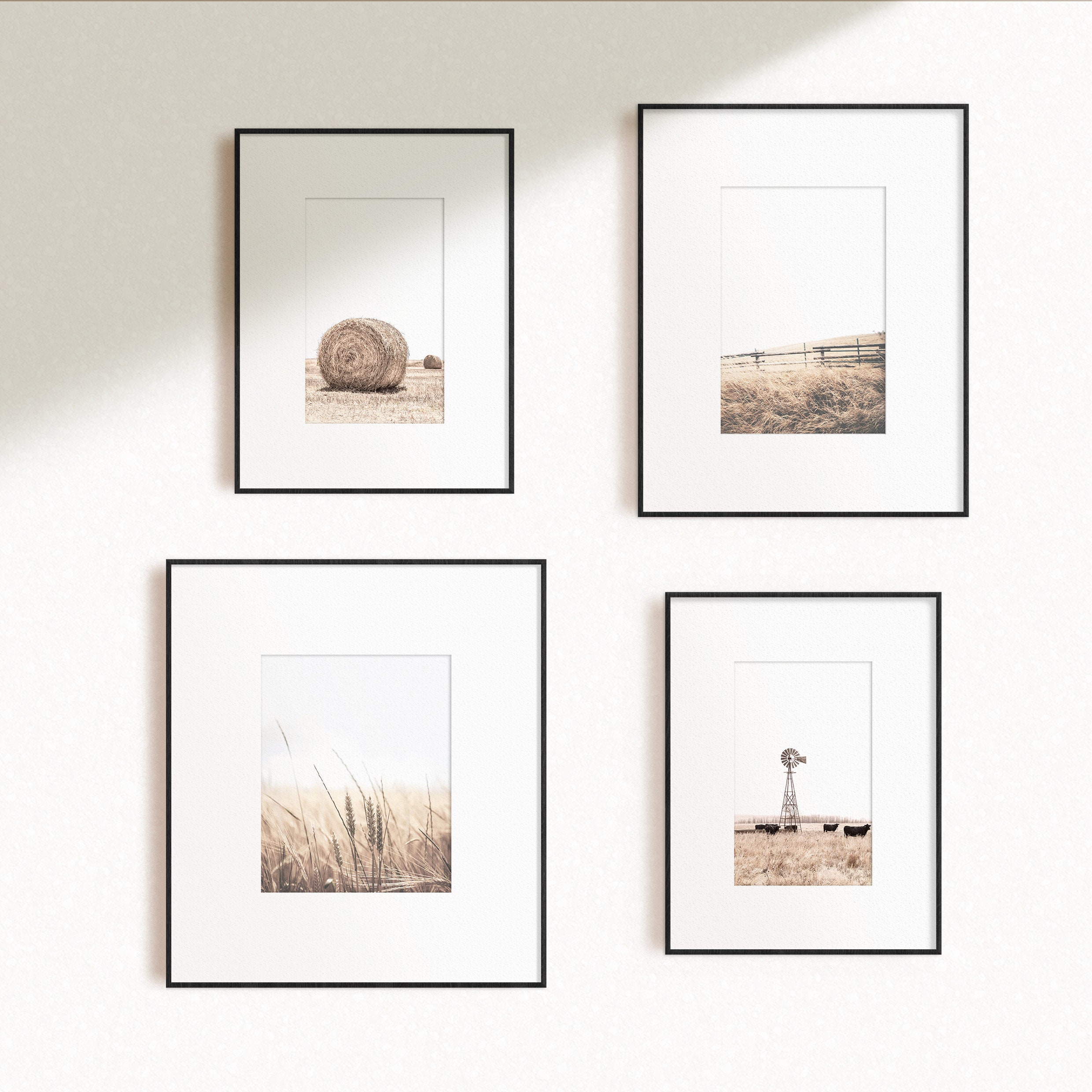Set of 4 Farmhouse Wall Art Modern Farmhouse Print Country Etsy Australia