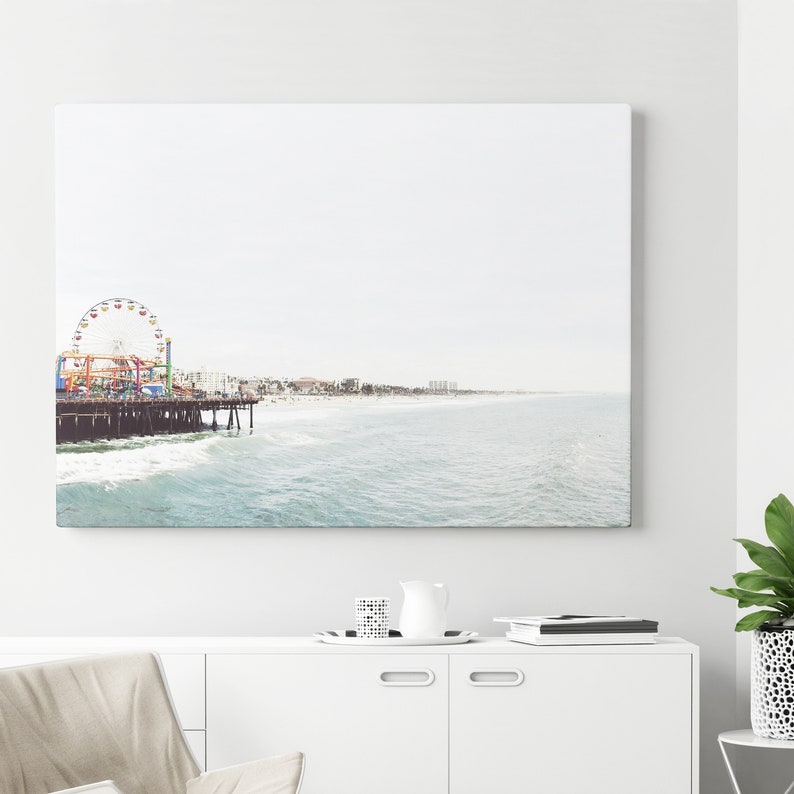 Beach print ocean wall art modern beach print boho print Etsy