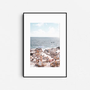 Impression de Capri, photographie d'Italie, art mural de plage, impression de la côte amalfitaine, affiche côtière, impression d'été, art numérique imprimable, téléchargement immédiat image 6