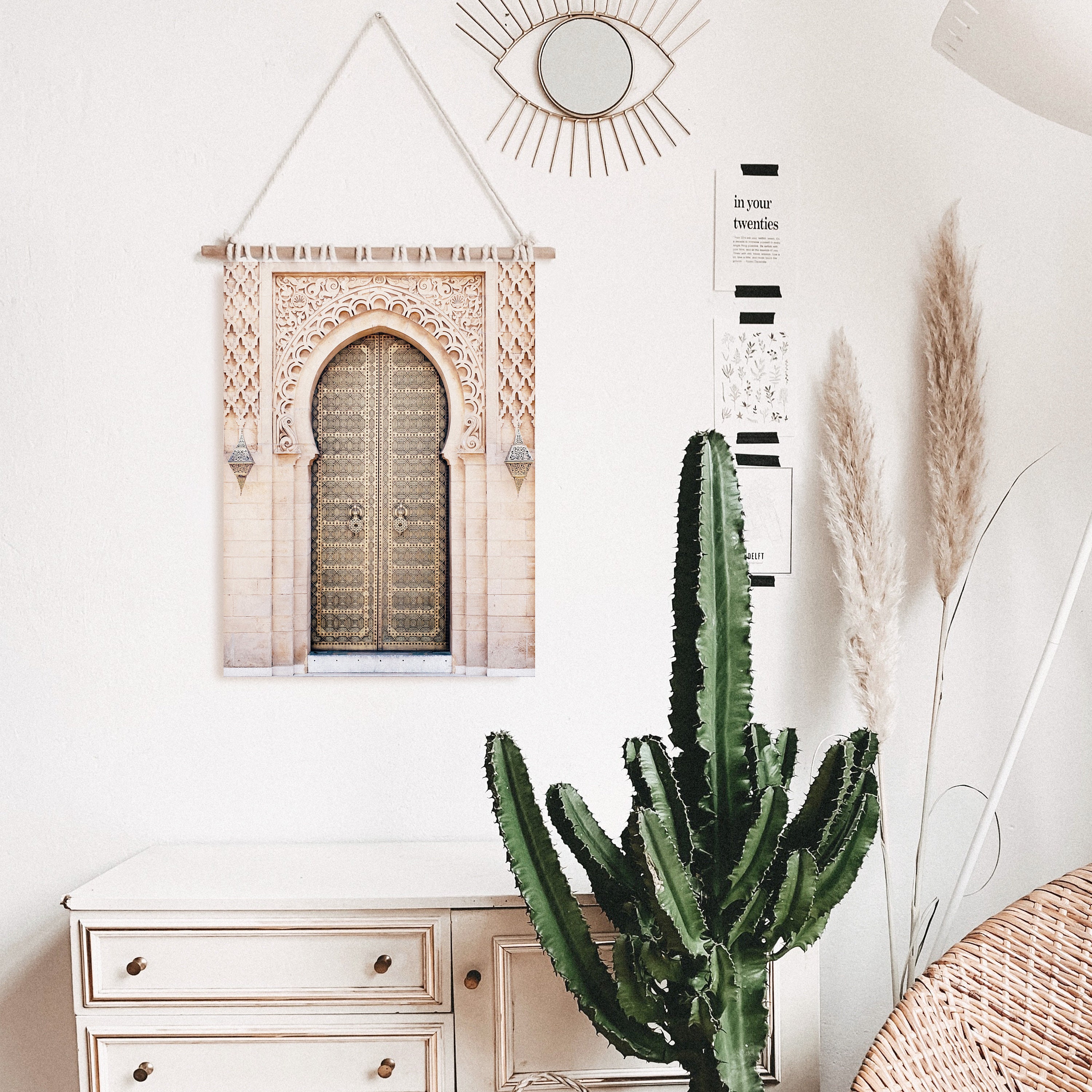 Moroccan Door Print Urban Wall Art Doors Wall Decordigital Etsy