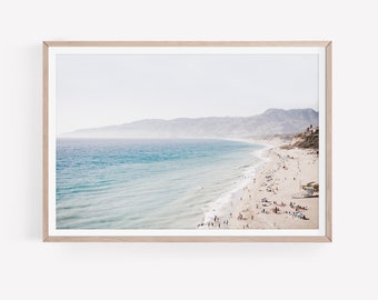 California Beach Wall Art Coastal Print Digital Download Modern Boho Wall Art Ocean Print Beach Wall Decor Instant Download California Photo