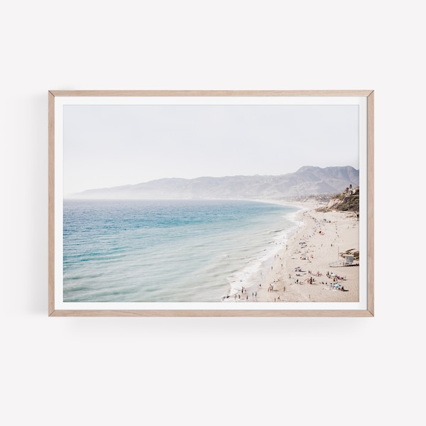 California Beach Wall Art Coastal Print Digital Download Modern Boho Wall Art Ocean Print Beach Wall Decor Instant Download California Photo