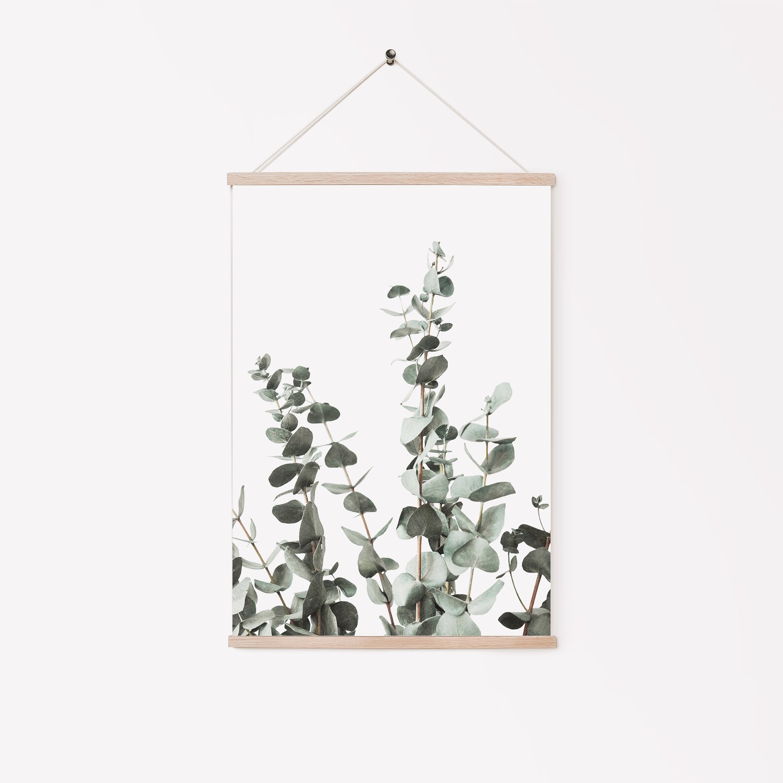 Eucalyptus Print Botanical Wall Art DIGITAL DOWNLOAD Green Etsy