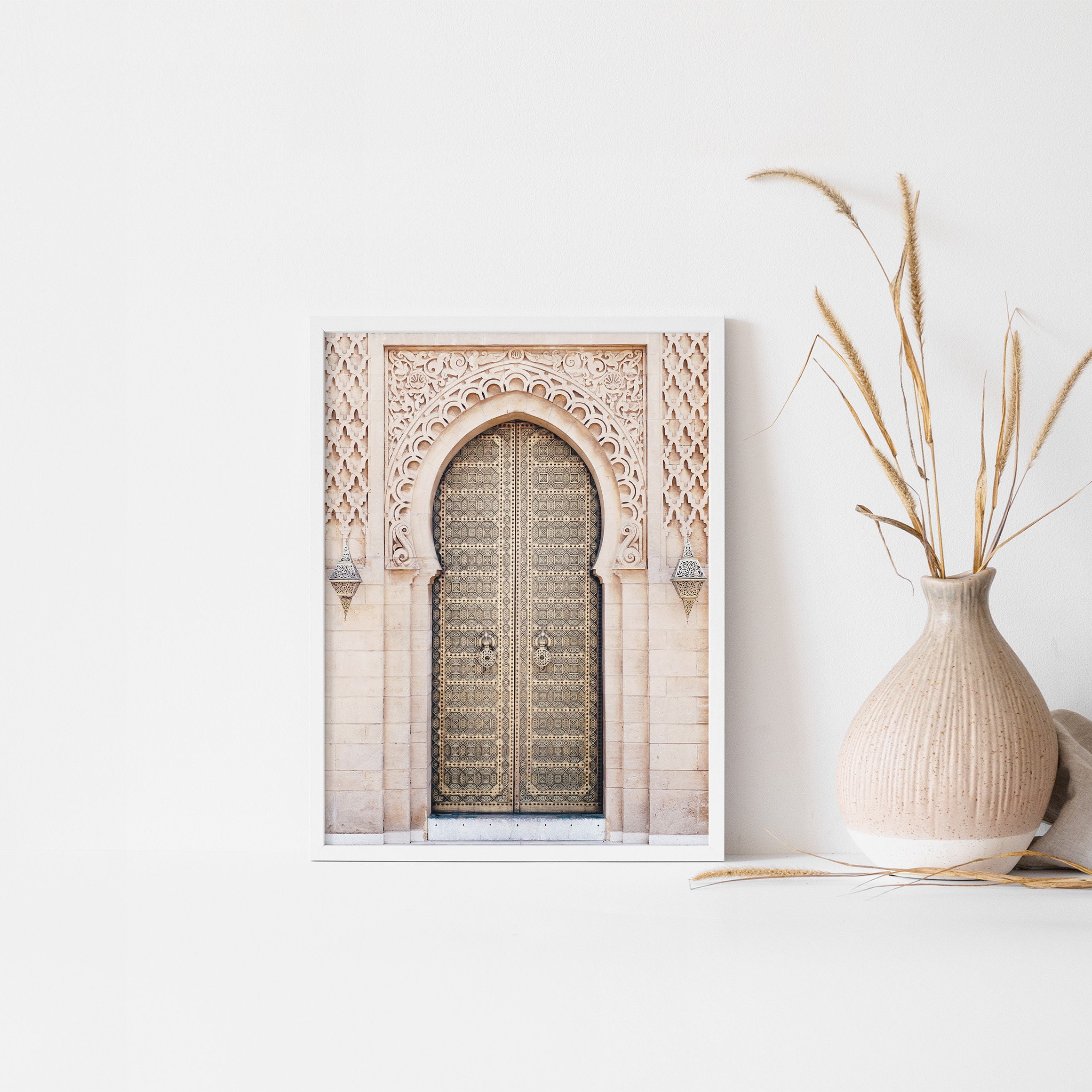 Moroccan Door Print Urban Wall Art Doors Wall Decordigital Etsy