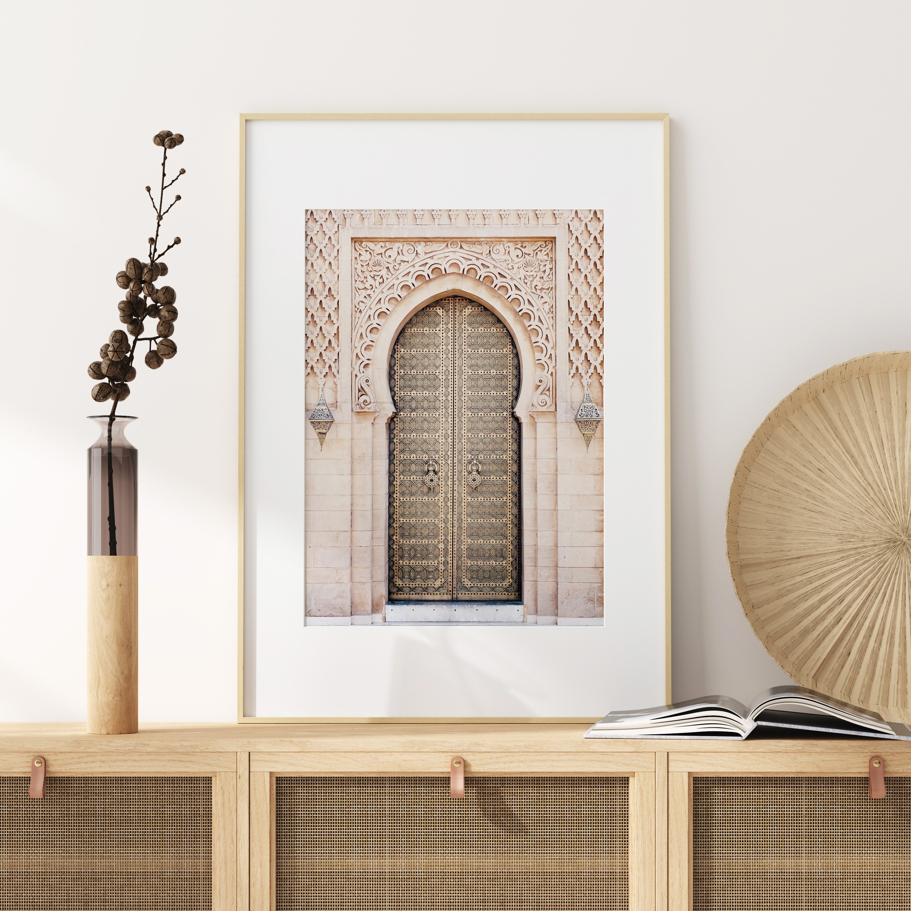 Moroccan Door Print Urban Wall Art Doors Wall Decordigital Etsy