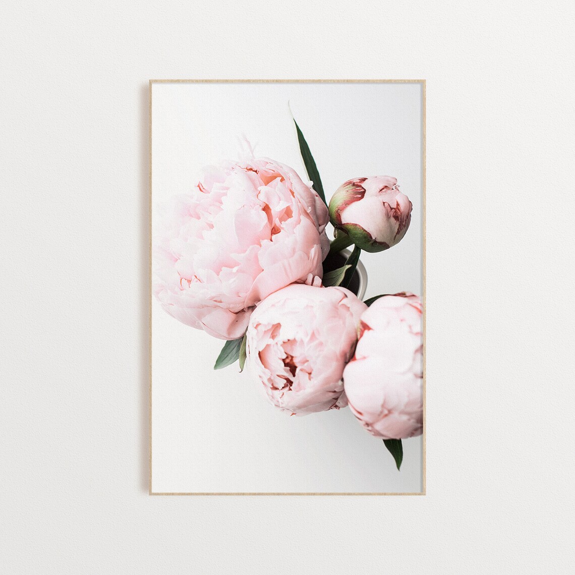 Pink Peony Wall Art Floral Wall Decor DIGITAL DOWNLOAD - Etsy