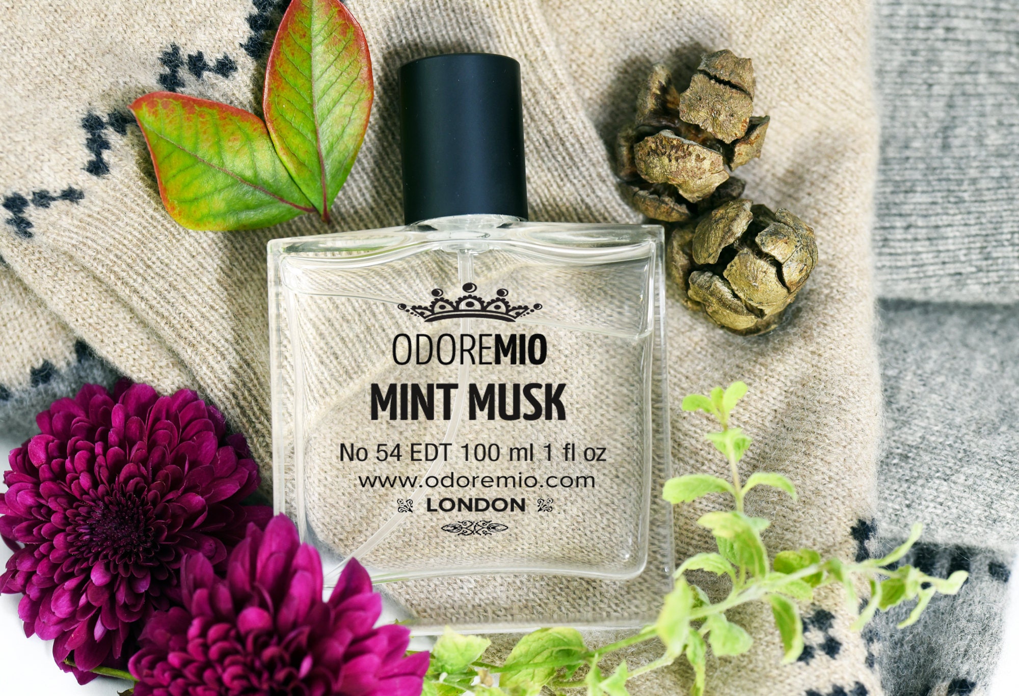 Mint Musk Eau De Parfum OM No 54 Natural Spray Etsy