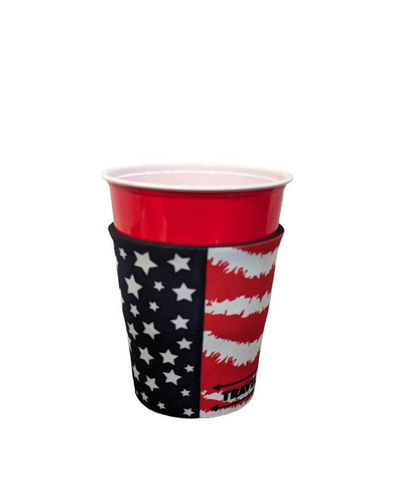 Solo & Pint Glass Cup Holder: Freedom image 1