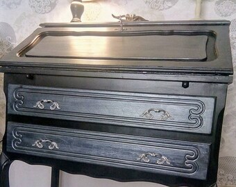 Secretary dressing table
