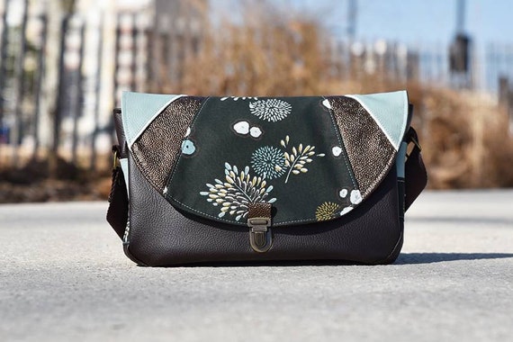 Sac besace femme cuir clearance marron