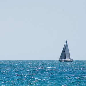 Sailboat on the water