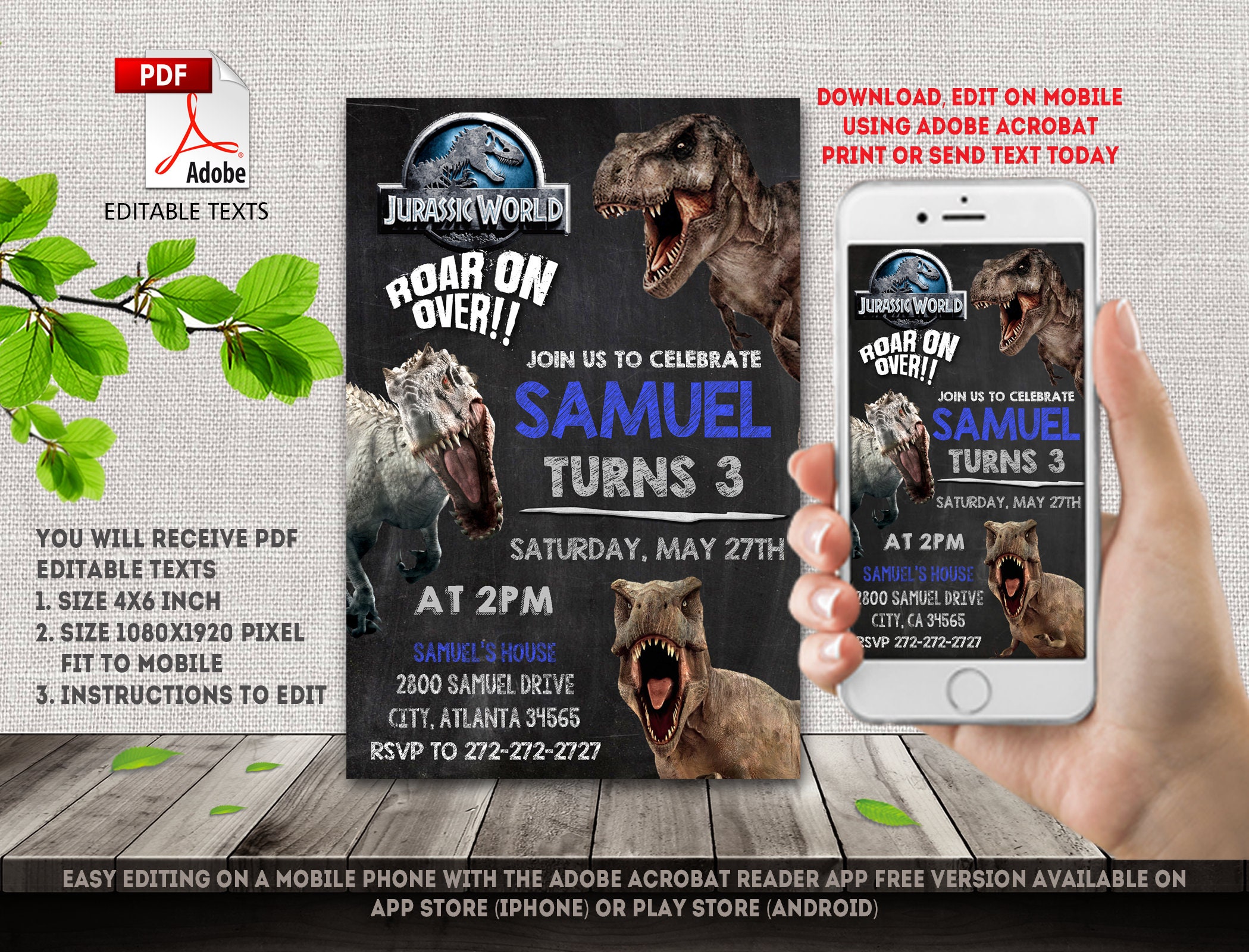 Jurassic Park / Food Label Party Sign PRINTABLE | Etsy