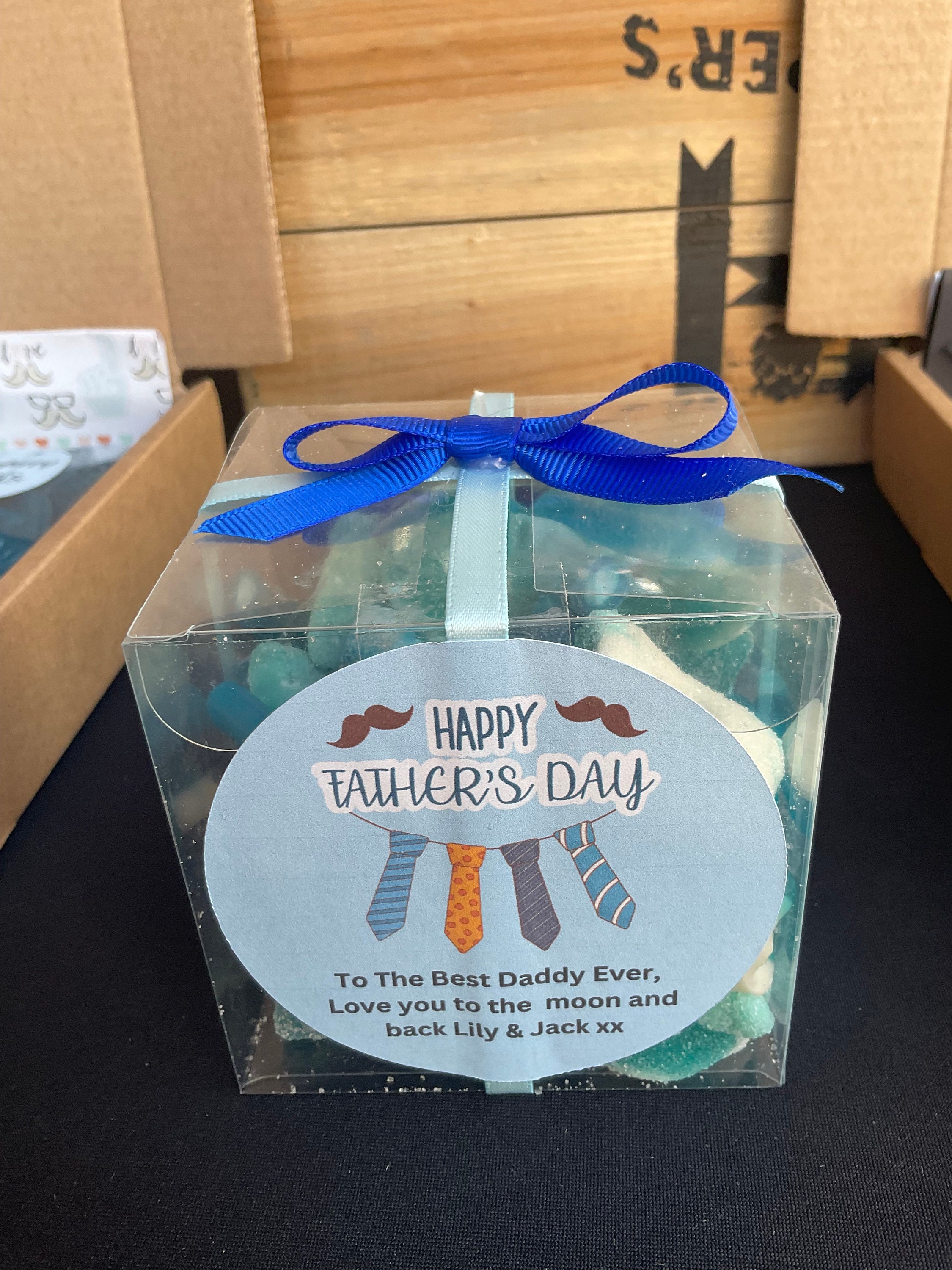 Happy Fathers Day Sweet Treat Gift Box Gift, Gift Bags for Dad, Mixed ...