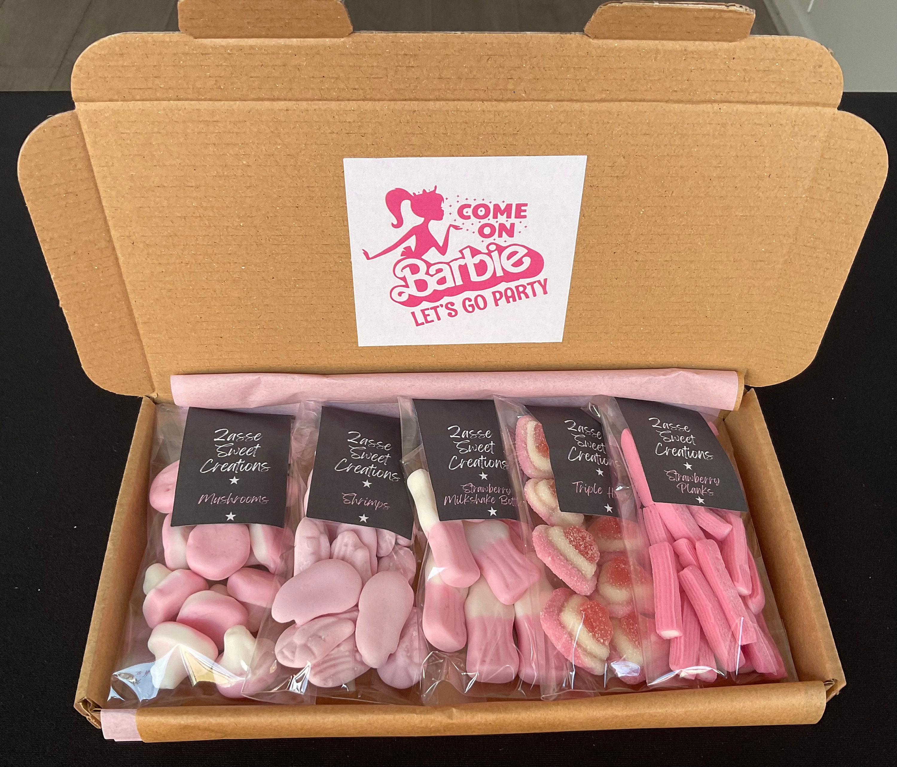 Barbie Sweet Treats Party Favours Gift Bags Gift Boxes Etsy Canada