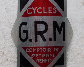 Ancienne plaque vélo IMPERATOR France bicyclette bicycle headbadge vintage #2 - Collection