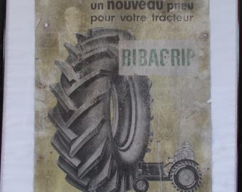 Insigne De Tête De Vélo Ancien TANANARIVIENNE – Cycles Français – Vintage