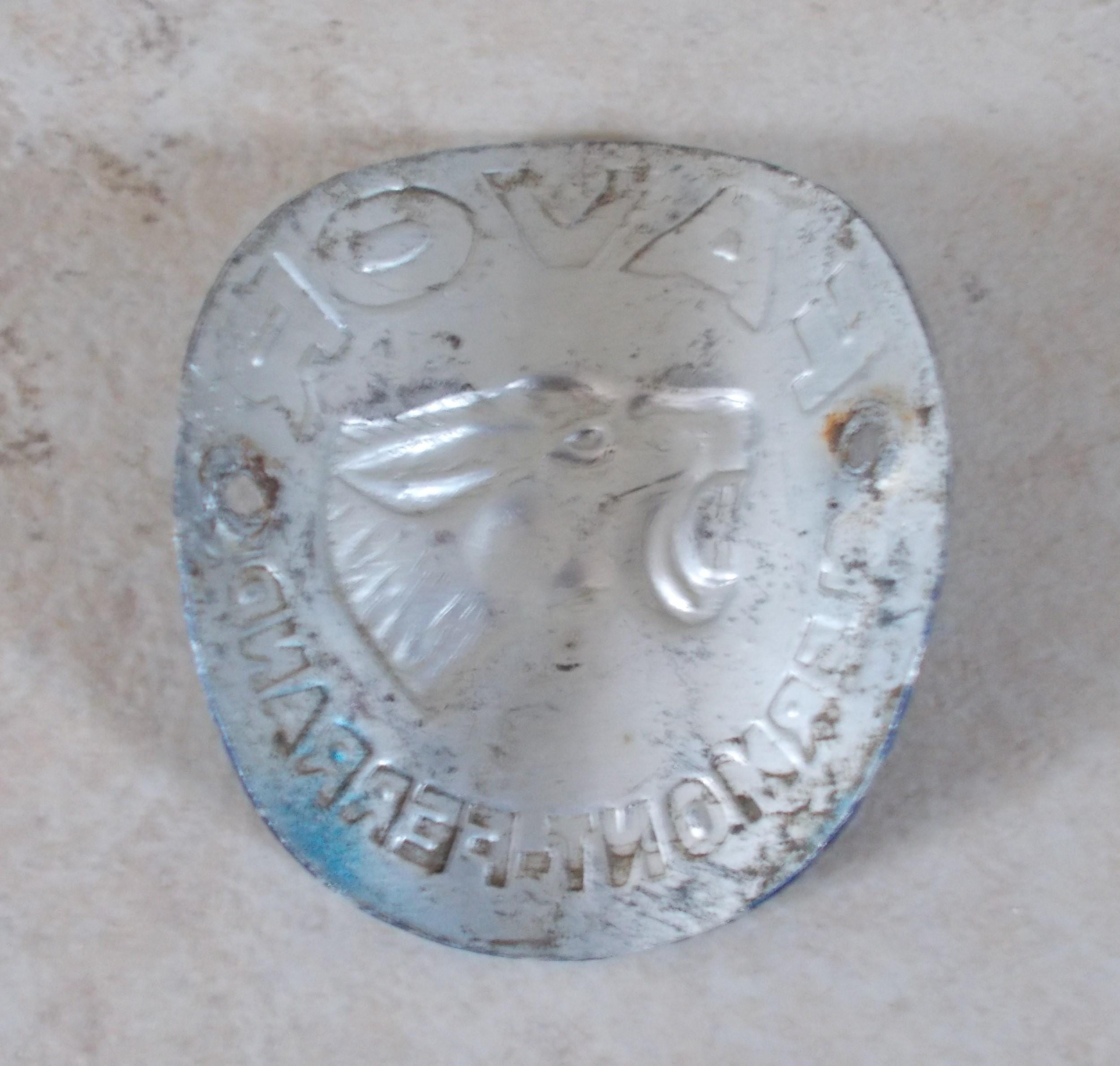 Plaque De Vélo Ancienne IMPERATOR – Headbadge France, Bicyclette Vintage