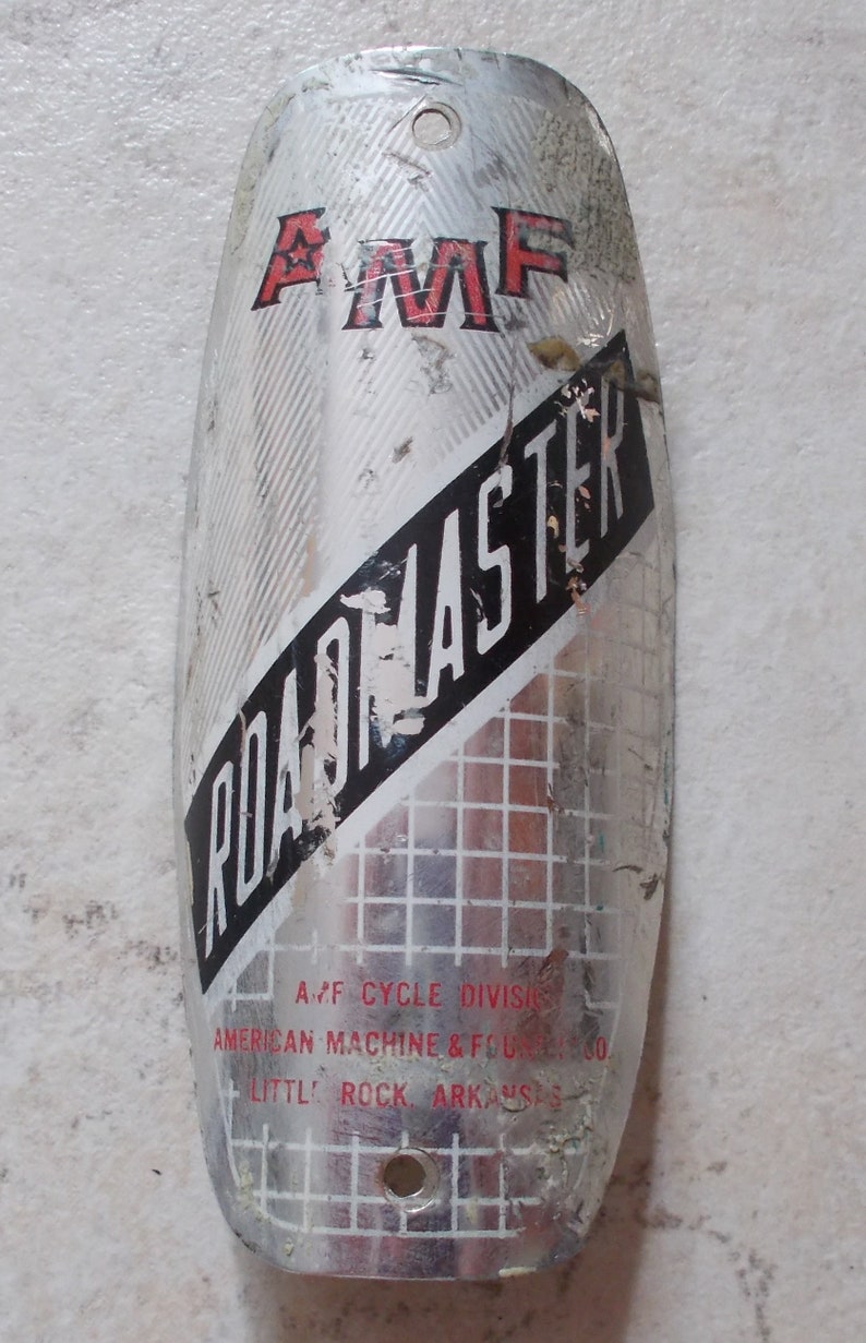 AMF Roadmaster headbadge decal 2