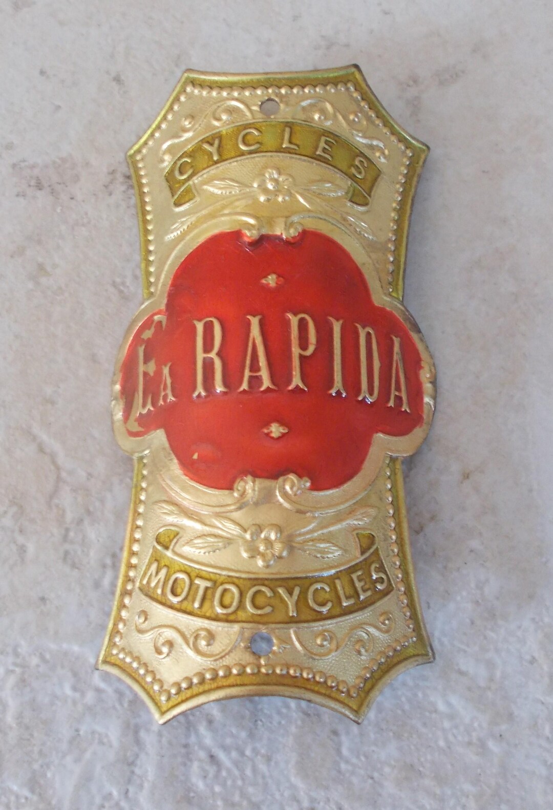 Ancienne plaque vélo Cycles GUIFRAN France bicyclette bicycle