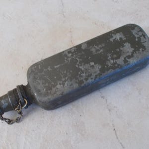Antique Oiler Oil Squirt Can France military vintage garage automobilia vtg #431