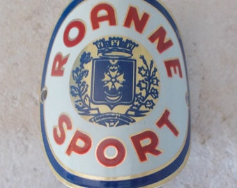 Ancien Insigne De Tête De Vélo – Marque OPS – Fabriqué En France – Badge Cycles Vintage