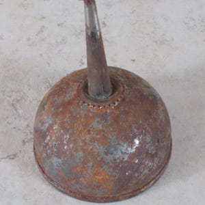 Vintage Oil Squirt Can SINGER FRANCE Oiler antique garage old vtg bicycles #509
