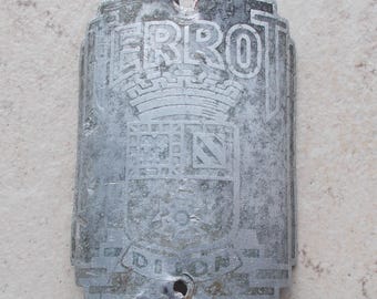 Plaque De Vélo Ancienne IMPERATOR – Headbadge France, Bicyclette Vintage