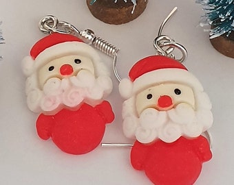 Santa Earrings