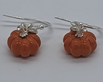 Pumpkin earrings