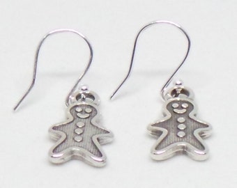 Ginger Bread Men Earrings