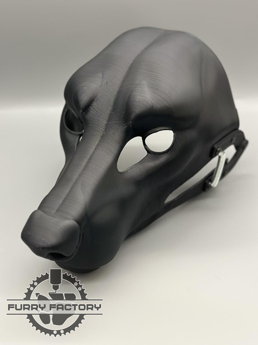 着ぐるみ　ヘッドベース　顎可動式 可動式あご付きファースーツ用狼ヘッドベース / リアル / 3Dプリント