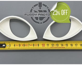Fursuit Eye Blanks – 3D Follow Me Style / 3D printed from PLA+ / Original design