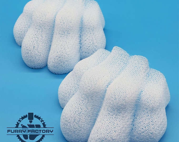Toes for Fursuit Realistic Feet-Paw (Pair) | Durable, Flexible TPU Material |